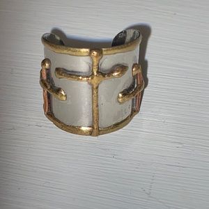 Unisex Ring Silver/Gold